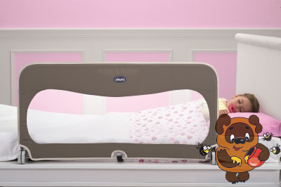 Chicco- Барьер безопасности для кровати Natural 135 см