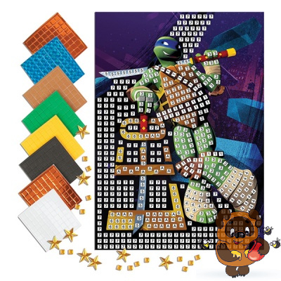 Волшебная мозаика по номерам "Леонардо.", формат А4