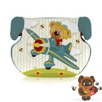 Бустер Lorelli Teddy 15-36 кг Медведь / AQUAMARINE PILOT BEAR 1465