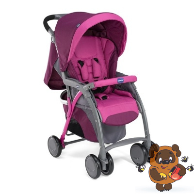 Прогулочная коляска Simplicity Top, фиолетово-розовый - Chicco