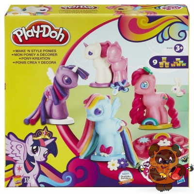 Play-Doh. Игровой набор "Создай любимую пони"