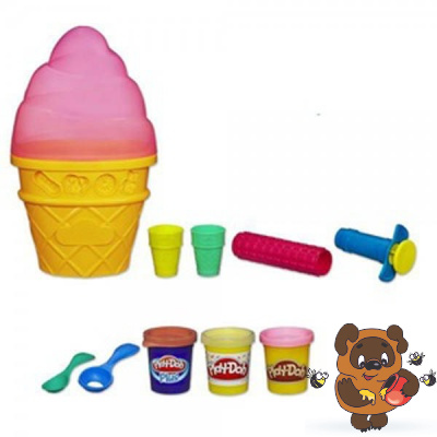 Play-Doh: Контейнер с мороженым