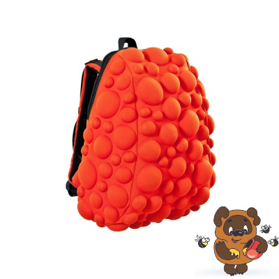 Рюкзак "Bubble Half", цвет Orange Crush (оранжевый)