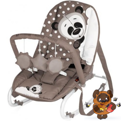 Кресло-качалка Bertoni Top Relax Biege Panda
